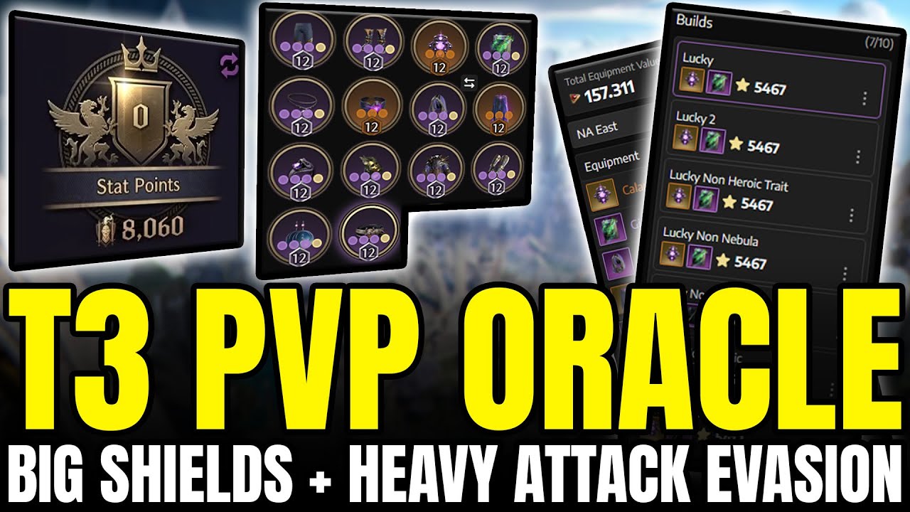 Throne and Liberty T3 Endgame PvP Oracle Guide | Big Shields & Heavy Attack Evasion