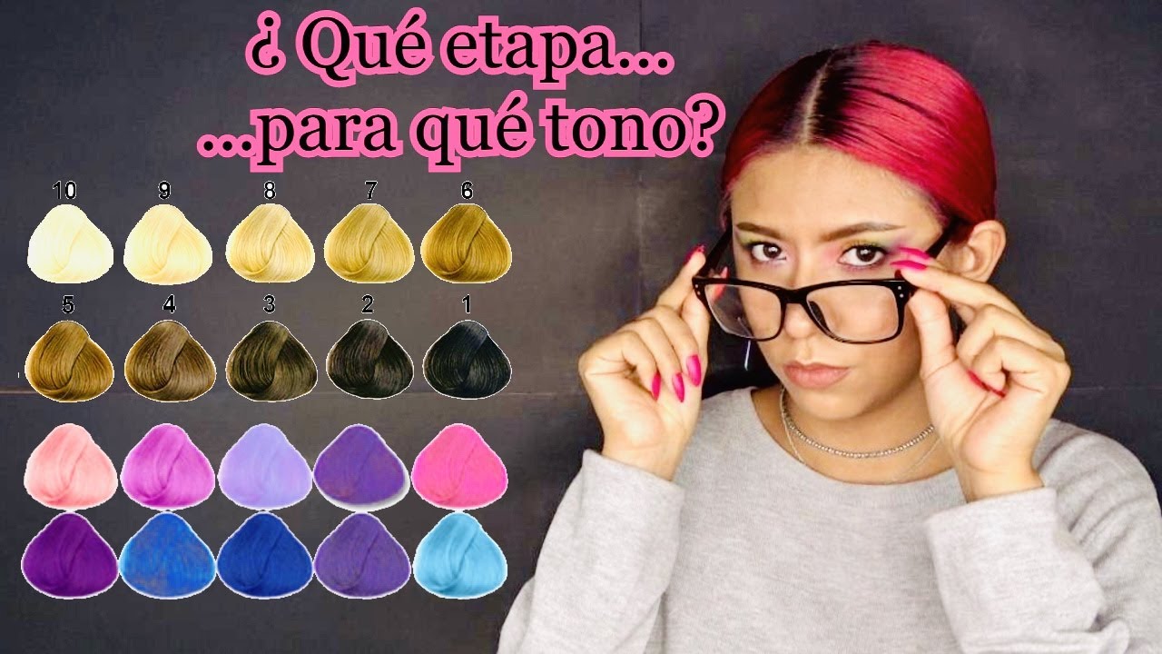 ETAPAS DE LA DECOLORACIÓN EXPLICADO FÁCIL Y SENCILLO