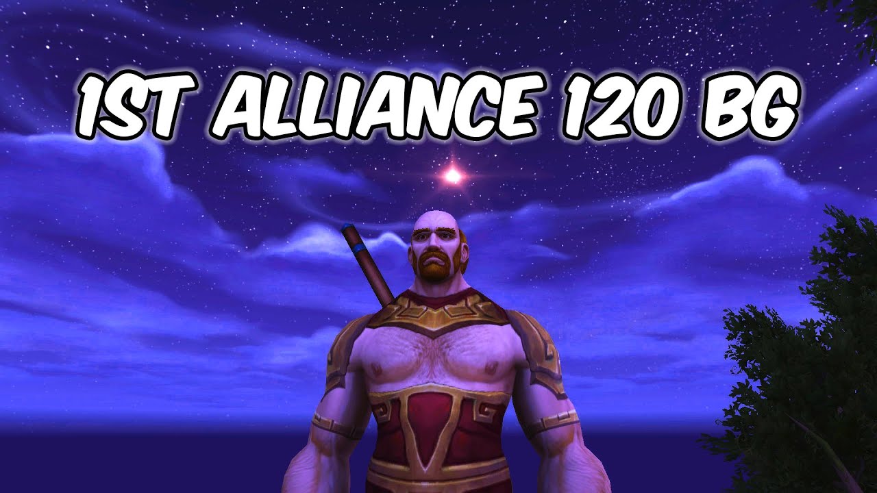 1st ALLIANCE 120 BG - Retribution Paladin PvP - WoW BFA 8.3