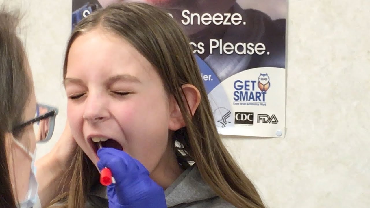 STREP THROAT TEST AT CVS MINUTE CLINIC