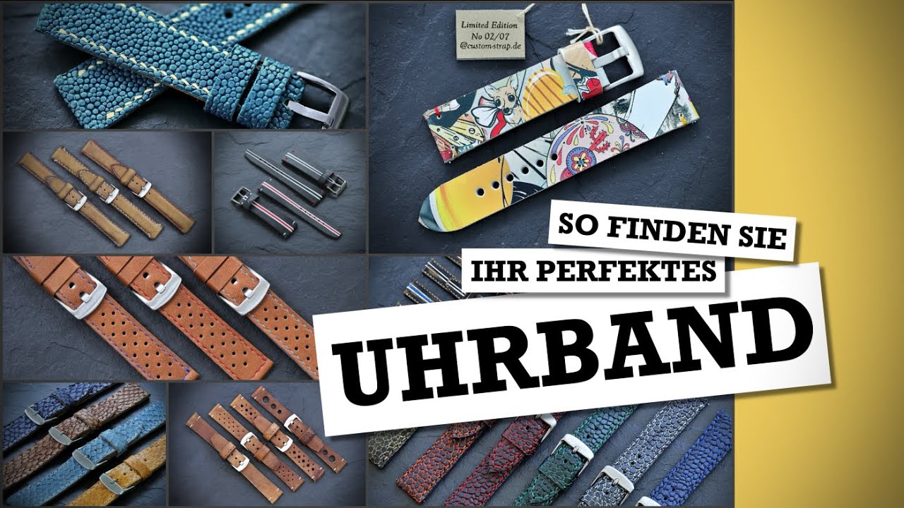 So finden Sie Ihr perfektes Uhrband