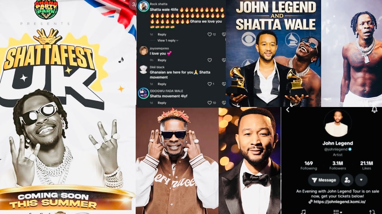 Билеты на концерт Shatta Wale в Великобритании раскупаются каждый день / Посмотрите, как SM выраз...