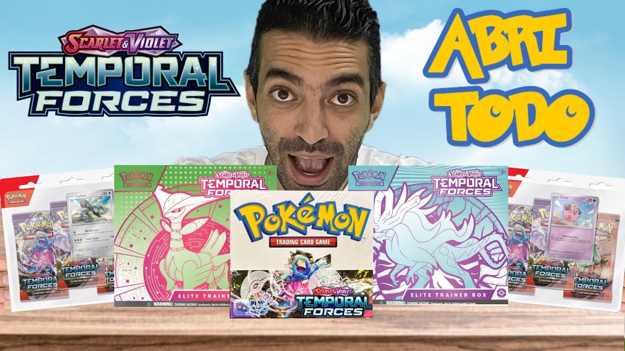 Abri TODOS los Productos del NUEVO SET Temporal Forces.. MAS DE 80 SOBRES!