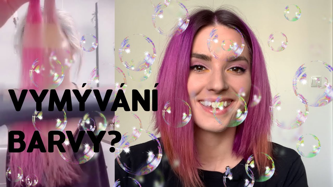 KONEC VYMÝVÁNÍ BAREV!