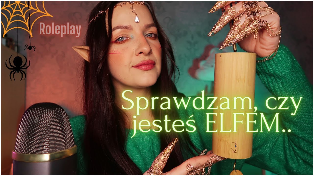 ROLEPLAY Na Halloween 🎃 TEST: Sprawdzam, Czy Jesteś Elfem 🧝🏻 ASMR Po Polsku 🇵🇱