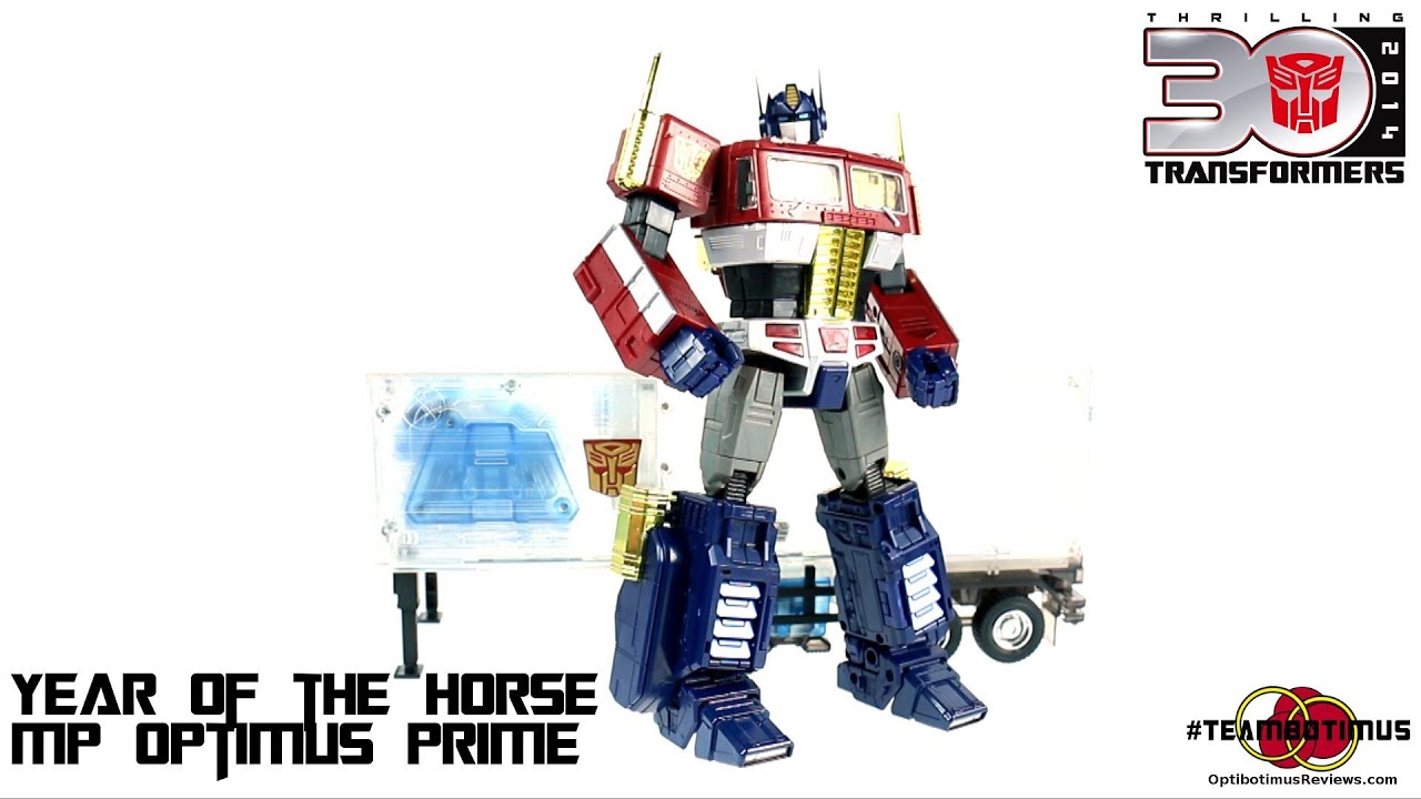 Video Review of the Transformers Year of the Horse Optimus Prime