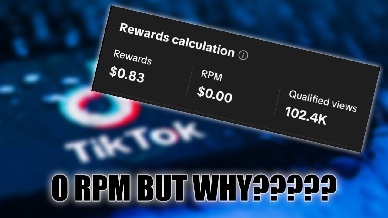 TikTok не платит своим создателям контента (проблема TikTok с 0 RPM).