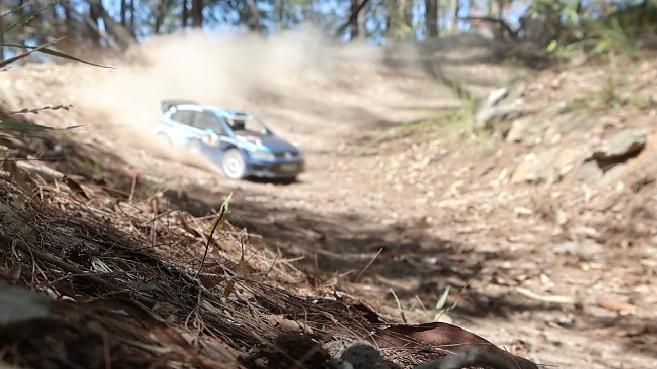 Rally X Car takes on the infamous Ironbark Gully