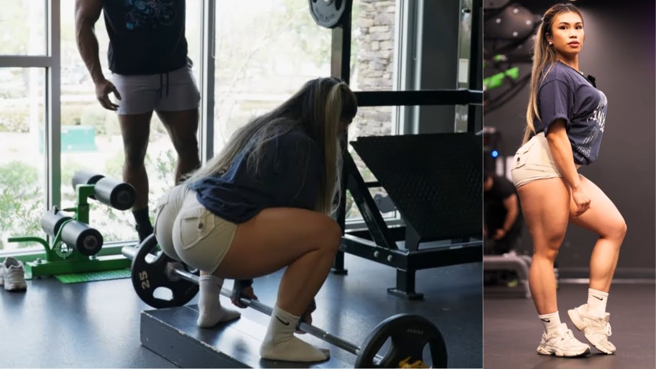 Lovely Lindo IFBB Pro | Glute Focused Leg Day with Olympian Reuben Glass