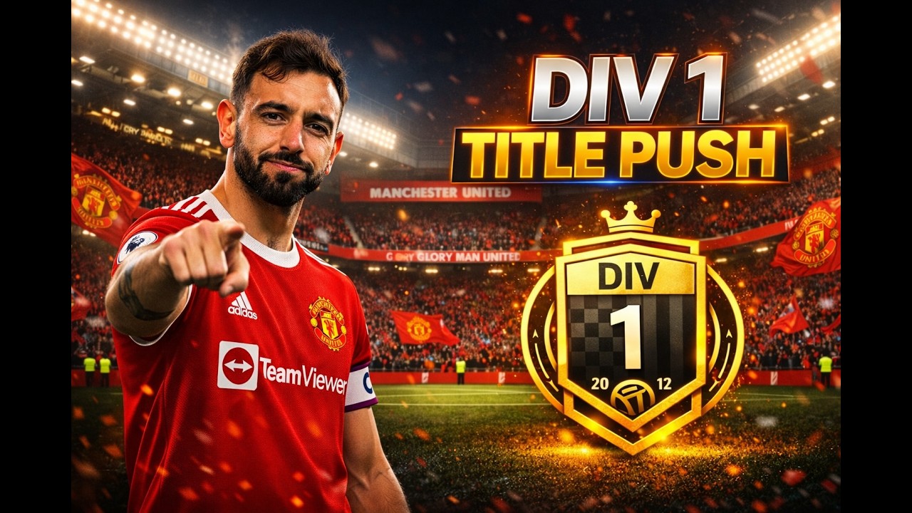 DIV 1 AGAIN?! EA REALLY THOUGHT I WAS LEAVING 😂 | Manchester United | EA Sports FC 26 LIVE