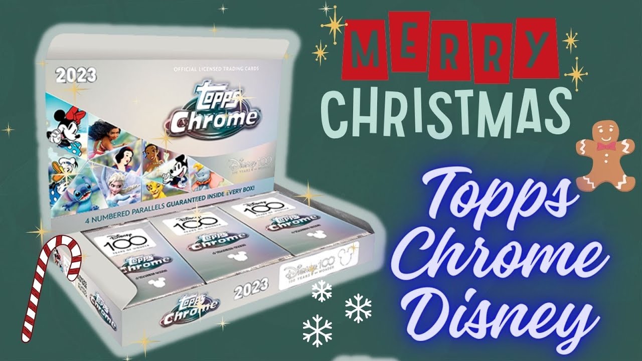 First Look - Topps Disney 100 Chrome Hobby - Big Hits