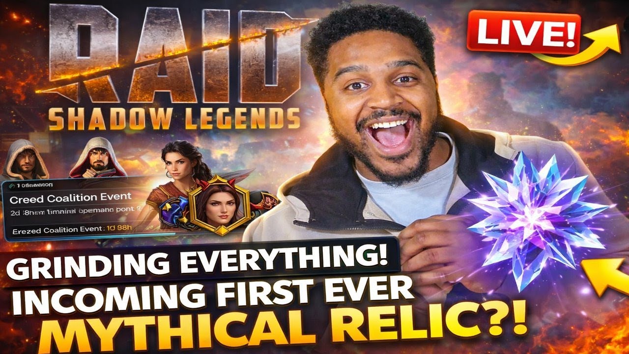 FACTION WARS, COALITION EVENT AND GRIM FOREST GRIND F2P! Raid: Shadow Legends STREAM!