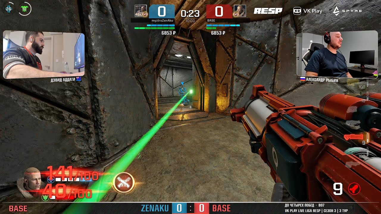 BASE vs. Zenaku (Liga Resp #3, 4 тур, комментатор Polosatiy) – Quake Champions