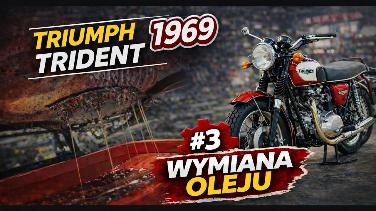 Prawilne Walentynki motocyklisty. Triumph Trident T150 1969 - część 3