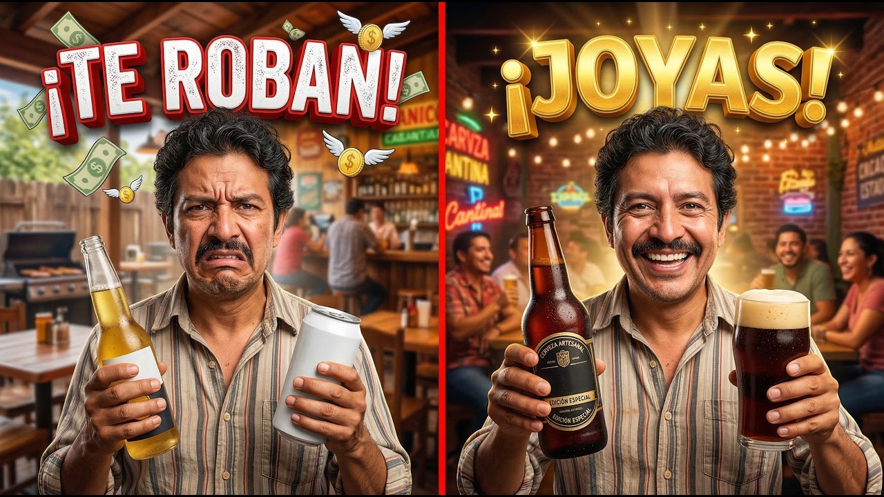 5 Marcas de Cerveza Mexicana Que Te Roban a Ciegas Y 4 Que Valen La Pena