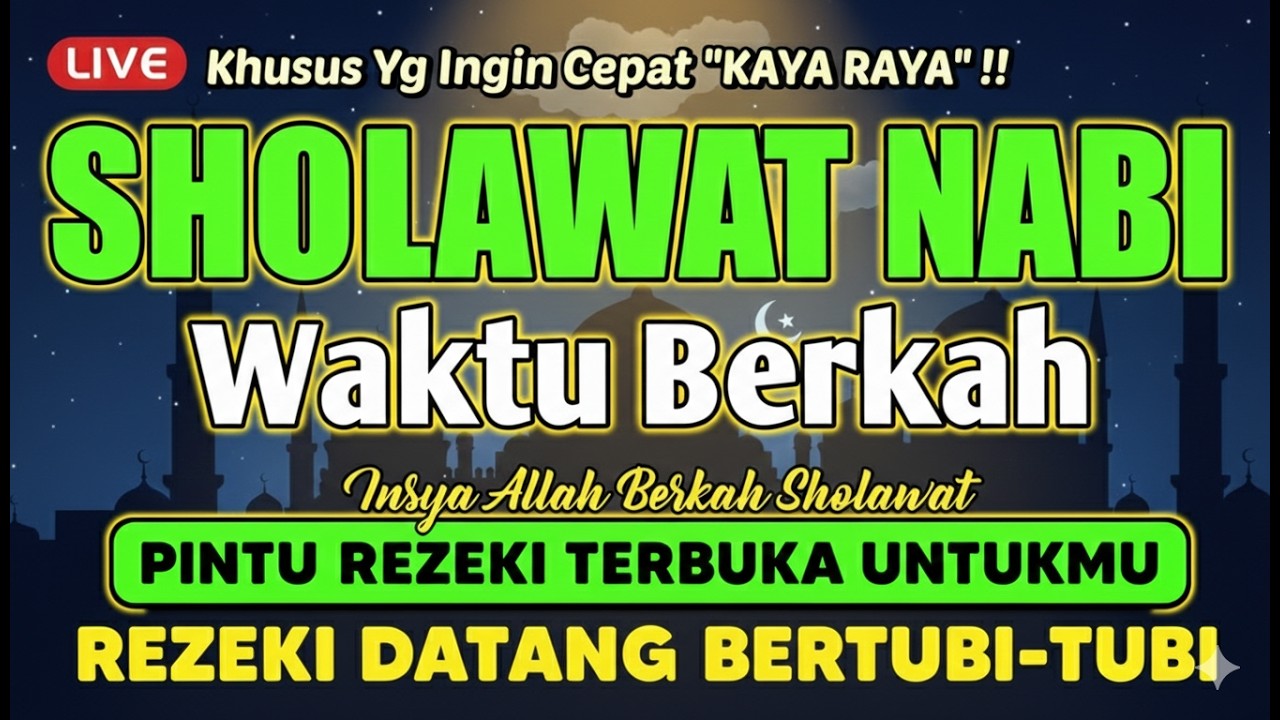 SHOLAWAT JIBRIL MERDU ENAK DIDENGAR NONSTOP  !!!😱😱