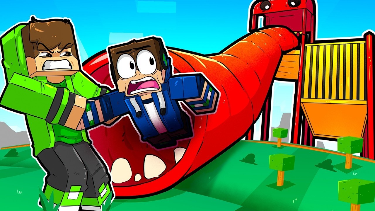 Я ЗАТРОЛЛИЛ СВОИХ ДРУЗЕЙ МОДОМ SLIDE EATER ЧТОБЫ РАСТИ В МАЙНКРАФТ