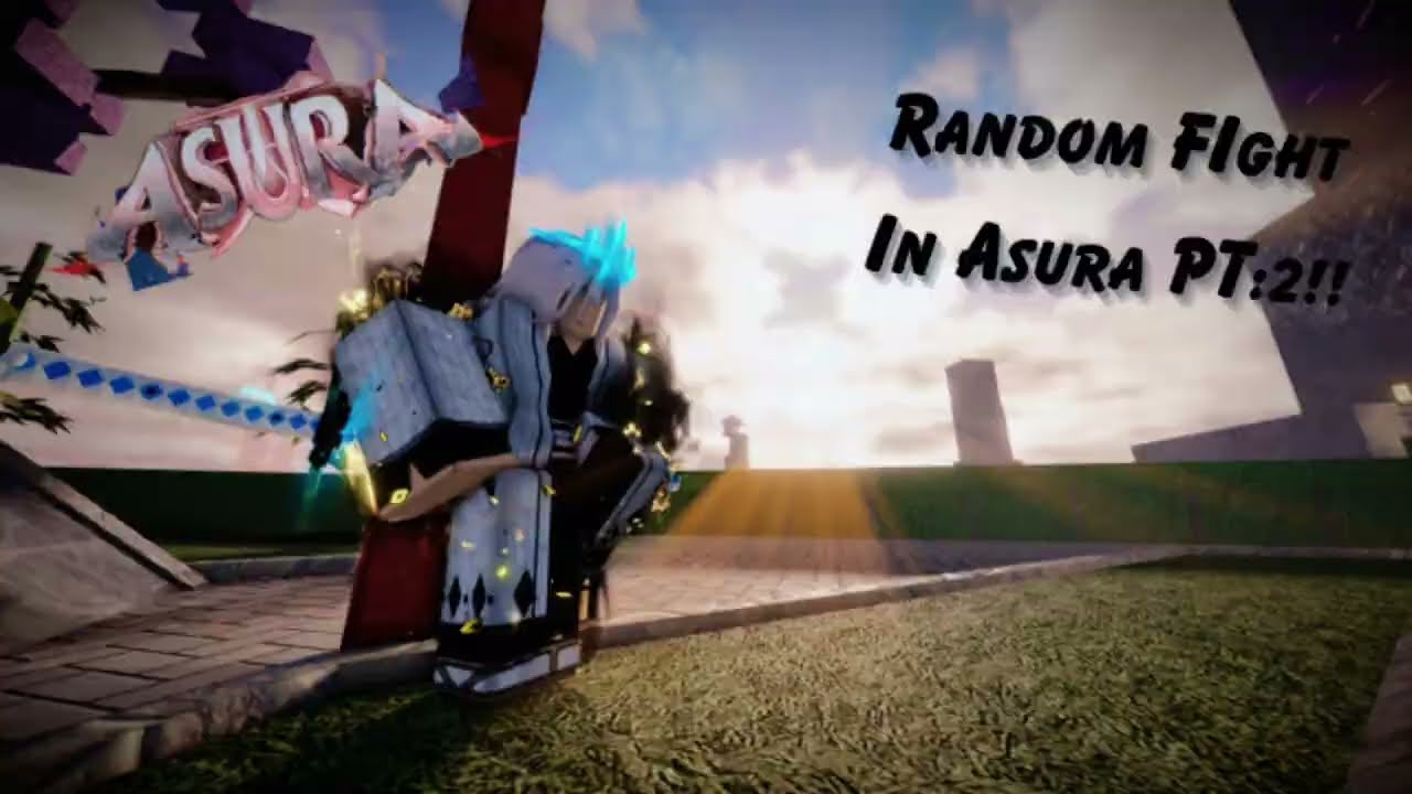 Random Fight 1v1 with ppl in asura Pt: 2 | Roblox Asura
