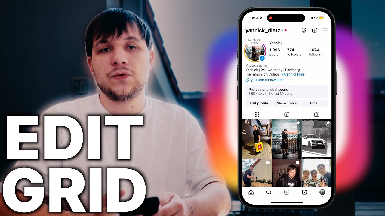 EDIT the GRID on INSTAGRAM (Tutorial)