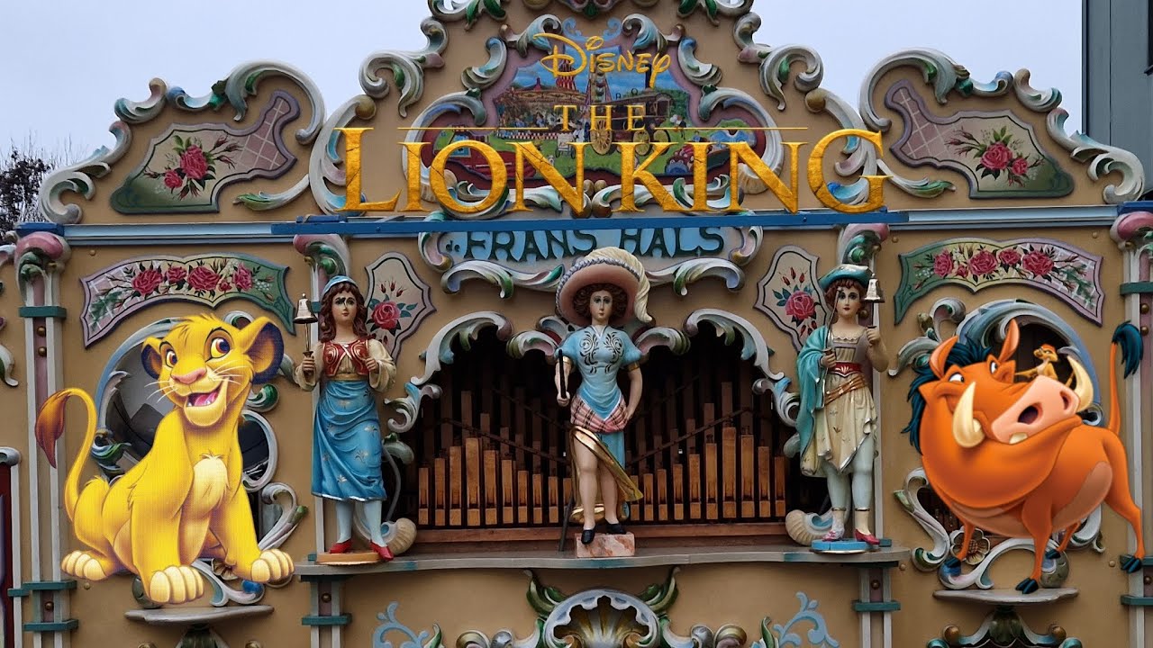 Disney the Lion King medley op draaiorgel de Frans Hals