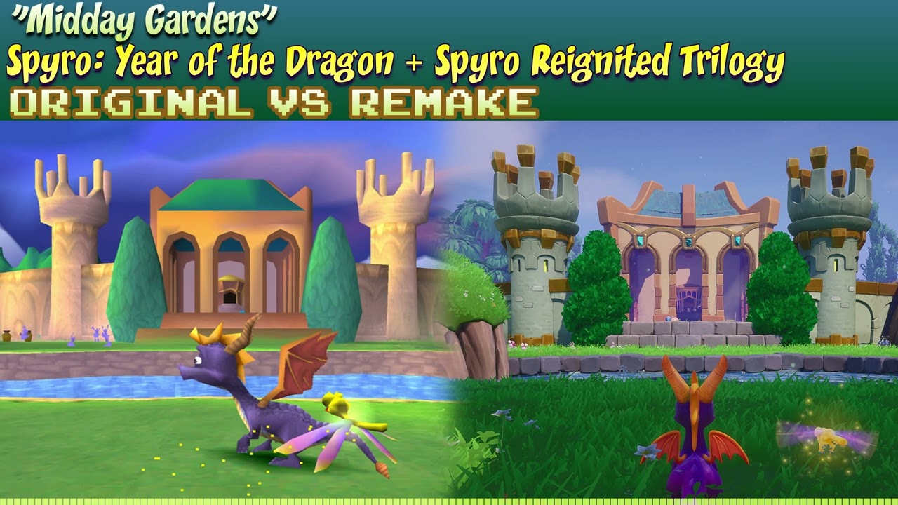 ♠ [Original + Reignited Trilogy] Spyro 3 MASHUP — Midday Gardens