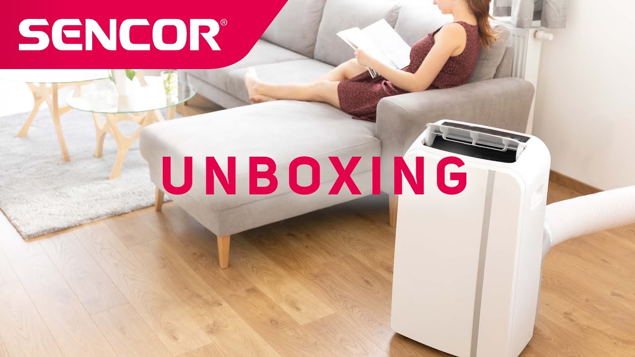Mobilná klimatizácia WI-FI SENCOR SAC MT1240C - Unboxing