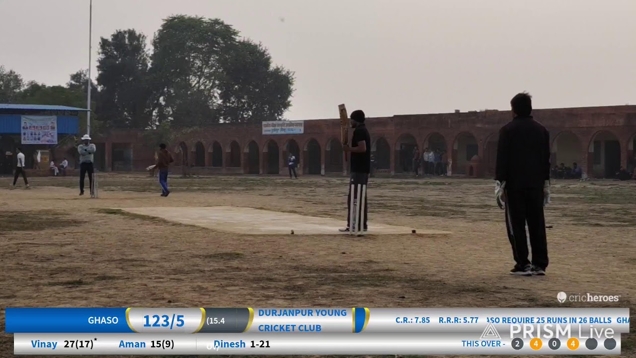 Ghaso vs Durjanpur- 2nd Round - 4th T20 Shahid-a-Ajam Cricket Tournament Durjanpur 2026