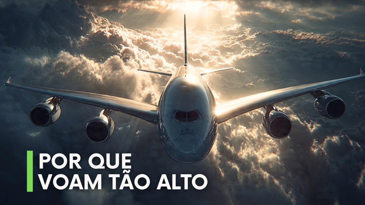 Por que os aviões voam tão alto?