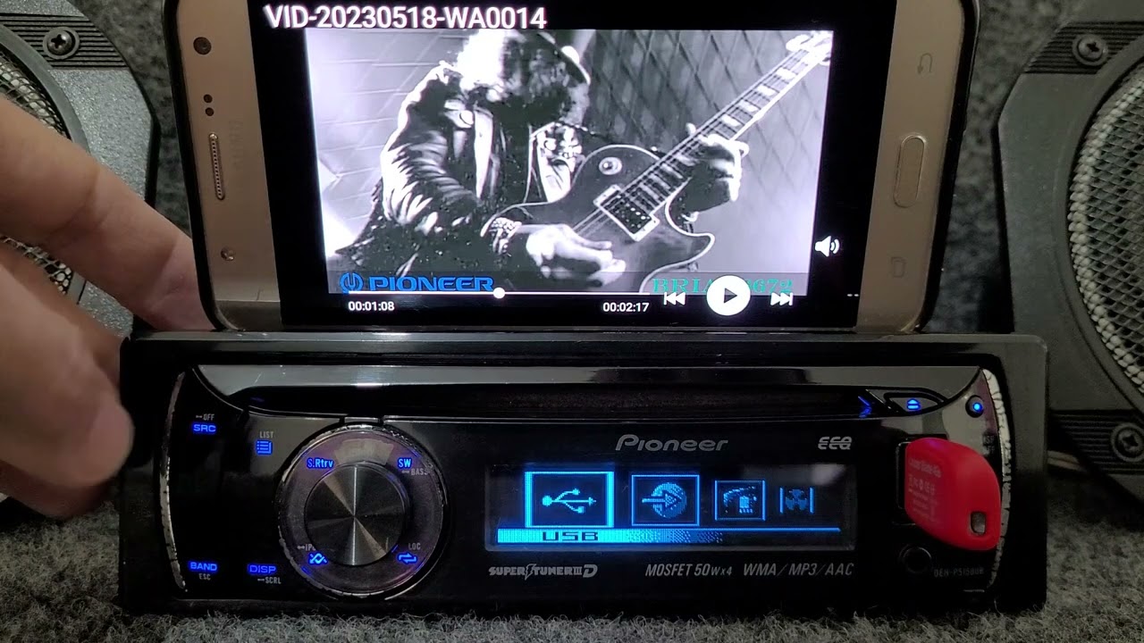 Pioneer Deh-p5150Ub Golfinho Com Bluetooth Pelo Auxiliar ML 0523