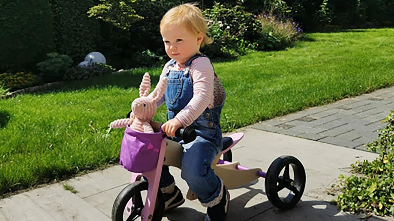 🌱 WOODEN WONDER! Small Foot 2-in-1 Training Bike & Trike Review 🪵