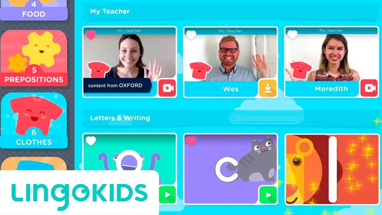 Mejor app de ingl&eacute;s para ni&ntilde;os - Videos, canciones, juegos...