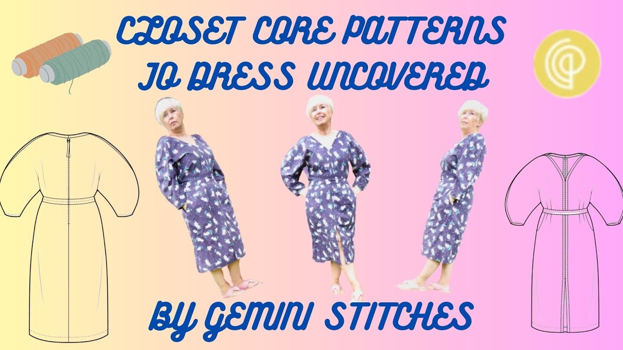 UNLOCK THE MYSTERY - JO DRESS REVIEW UNRAVELLED BY CLOSET CORE PATTERNS