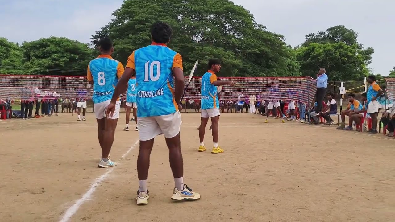 THANJAVUR vs CUDDALORE senior inter district⚡ 4K-60FPS ⚡#ballbadminton #sports #willwinsports