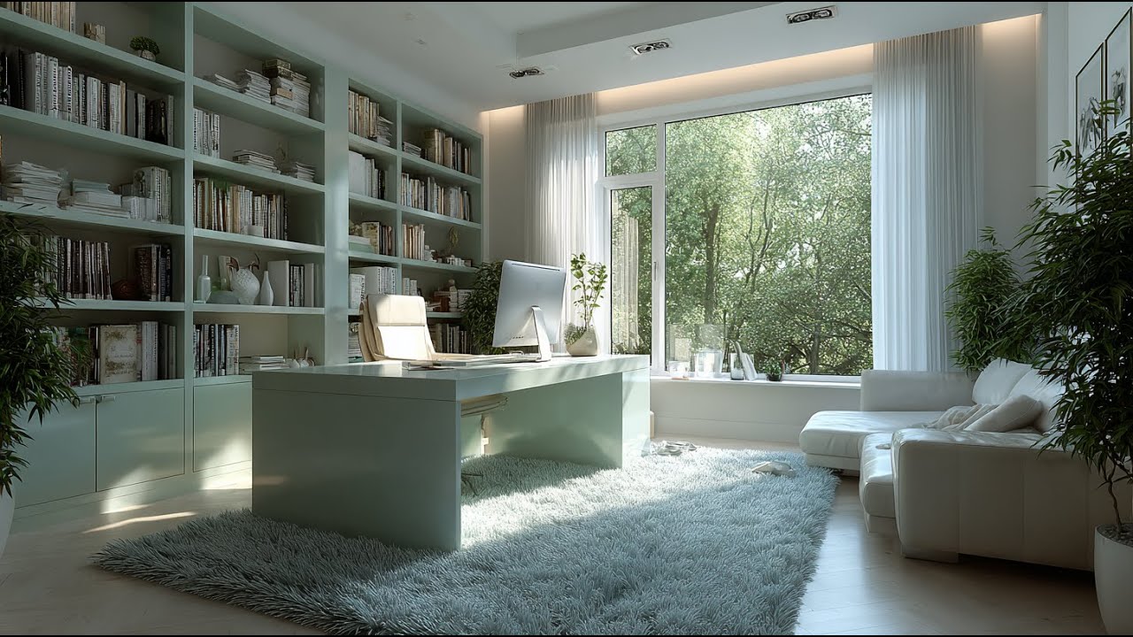 Elegant Modern Mansion Interior 🌿 | Luxury Home Tour with Sage Green Accents