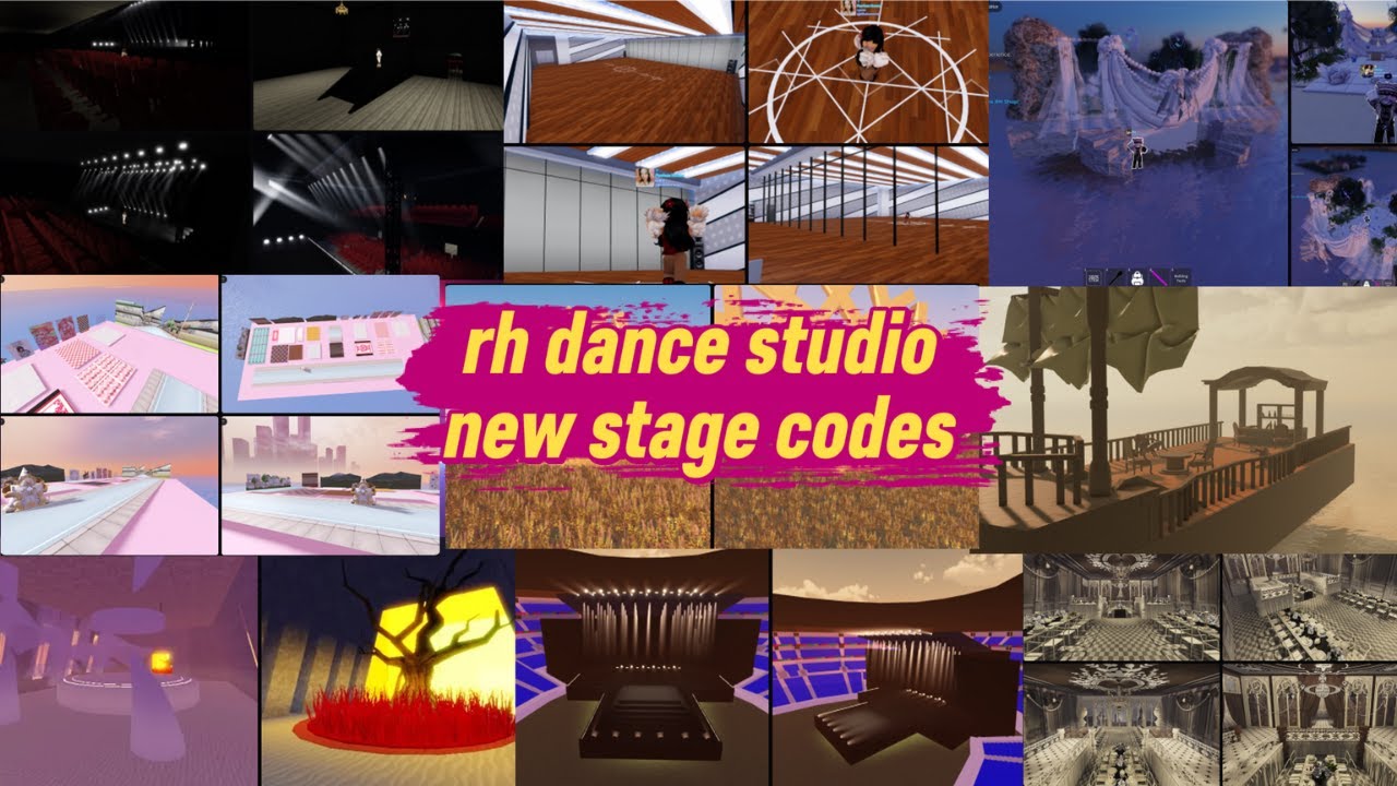 Stage codes RH DANCE STUDIO part 1