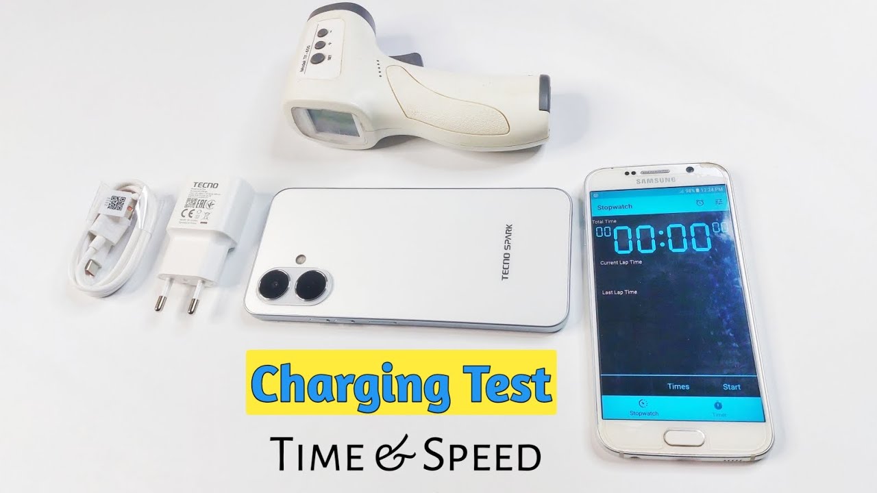 Tecno Spark Go2 | Charging Test | Time & Speed | 10Watt | 5000Mah