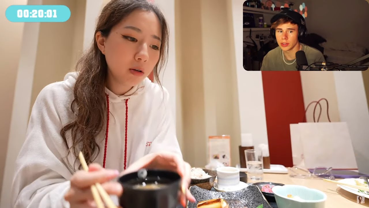 Blau Reacts to Fuslie's First Ever Japan Vlog