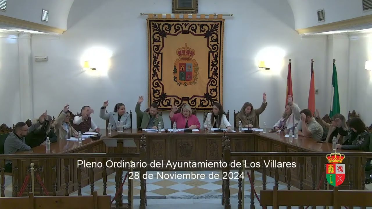 Pleno Ordinario de 28 de Noviembre de 2024 Ayuntamiento de Los Villares