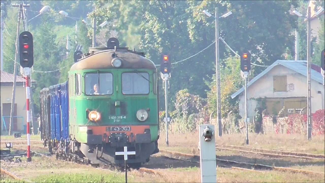 ST43-303 oraz SU160-005 na stacji w Zagórzu