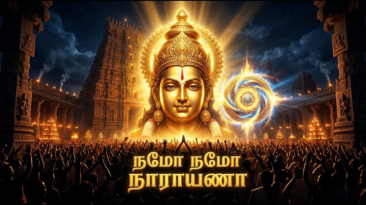 Namo Namo Sri Narayana | Powerful Vishnu Bhakti Song | Tirupati Suprabatham Style |