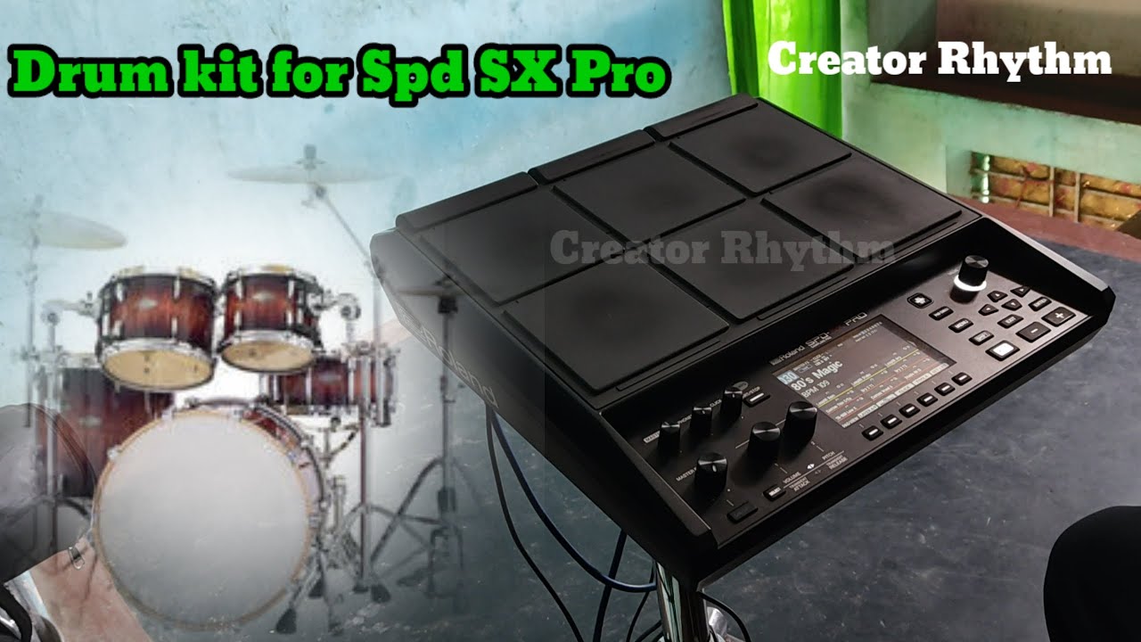Spd SX Pro Drum Kit Creator Rhythm