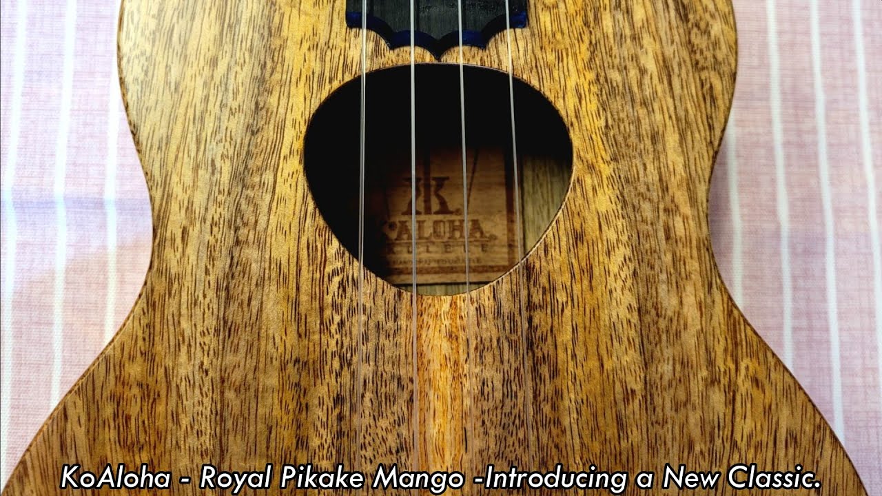 Новая гавайская классика! - KoAloha Royal Pikake Mango укулеле