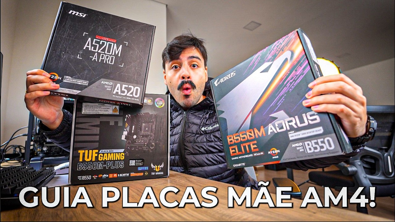 as Melhores Placas M&atilde;e pra Ryzen Am4 - Custo Beneficio 2025