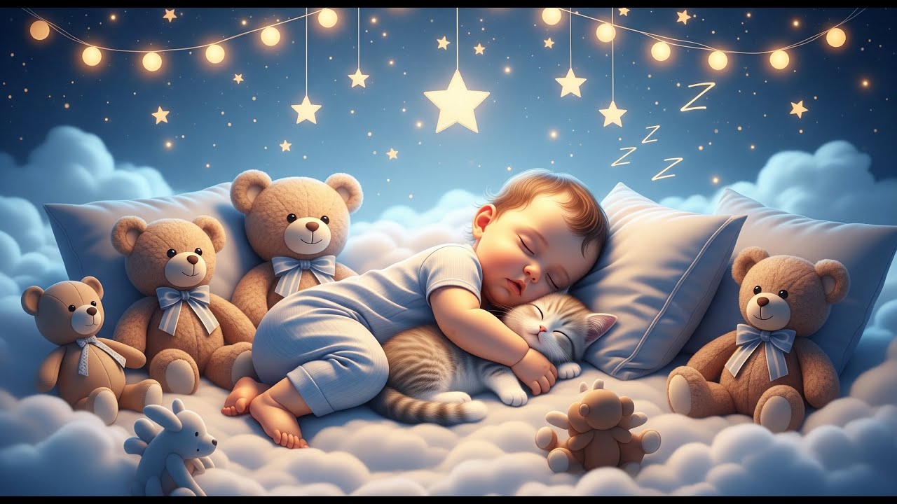 4 Hours Mozart Lullaby: INSTANT Baby Sleep & Deep Relaxation!