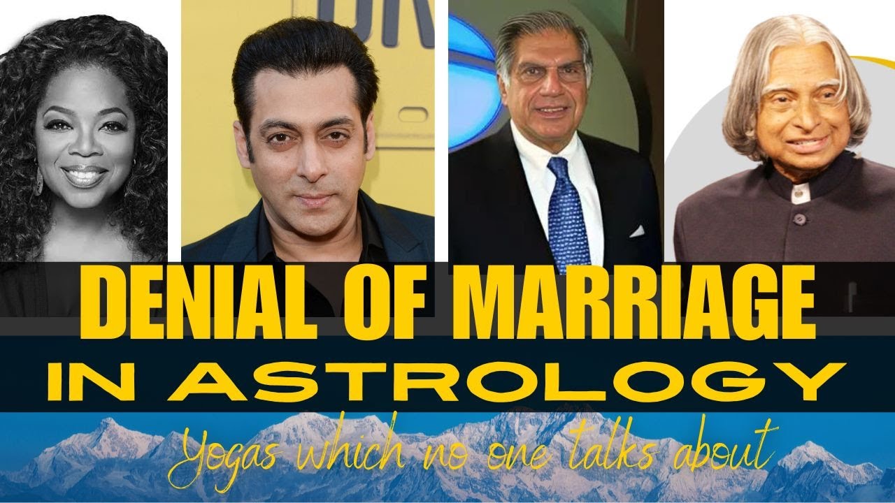DENIAL OF MARRIAGE IN ASTROLOGY - Yogas which no one talks about @NipunJoshi_NJ
