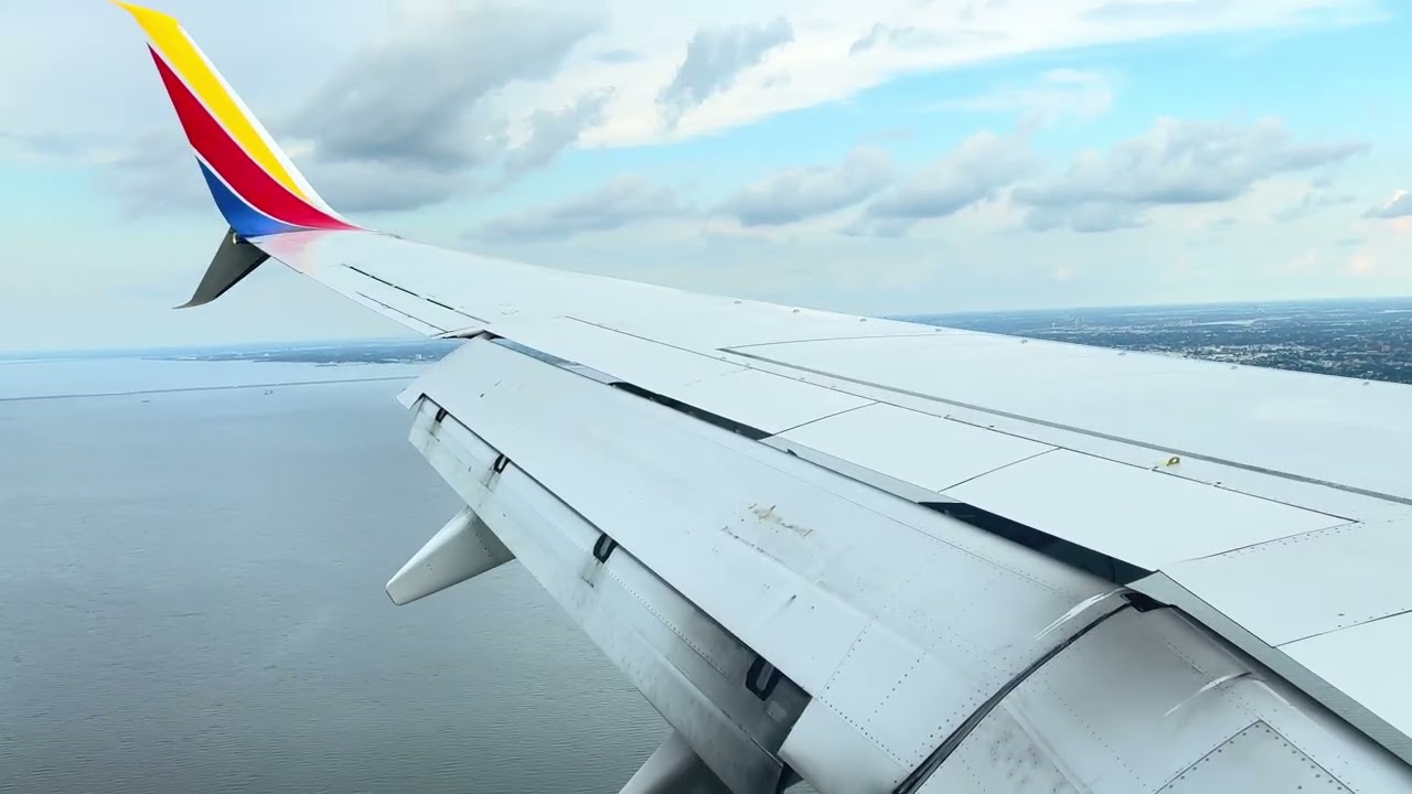 Landing in new Orleans