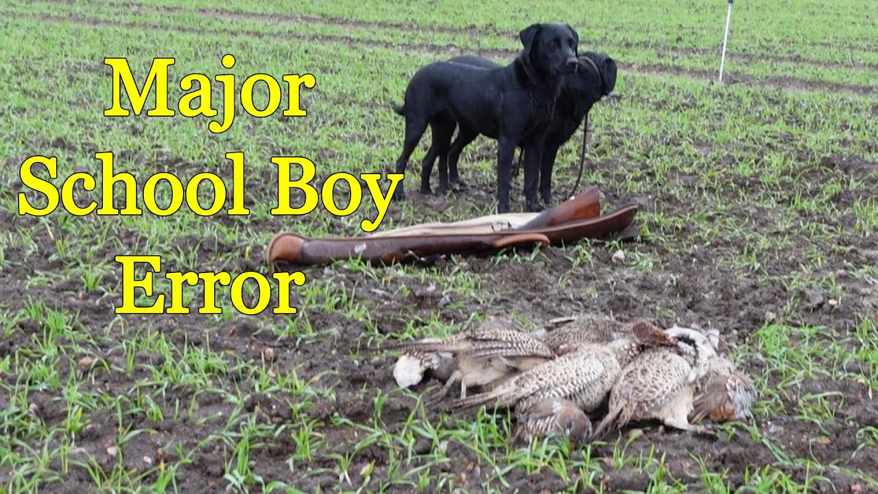 A very wet day  Game shooting  in Norfolk. S02. E03.