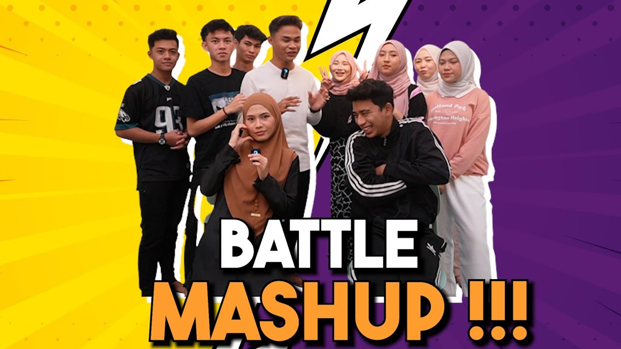 BATTLE MASHUP !!! HAFIZ DAN AREESA PALING OP...