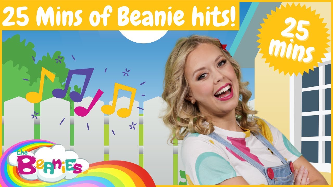 25mins of Beanies' Greatest Hits | Play, sing , dance & learn! | Kid's sing & dance along