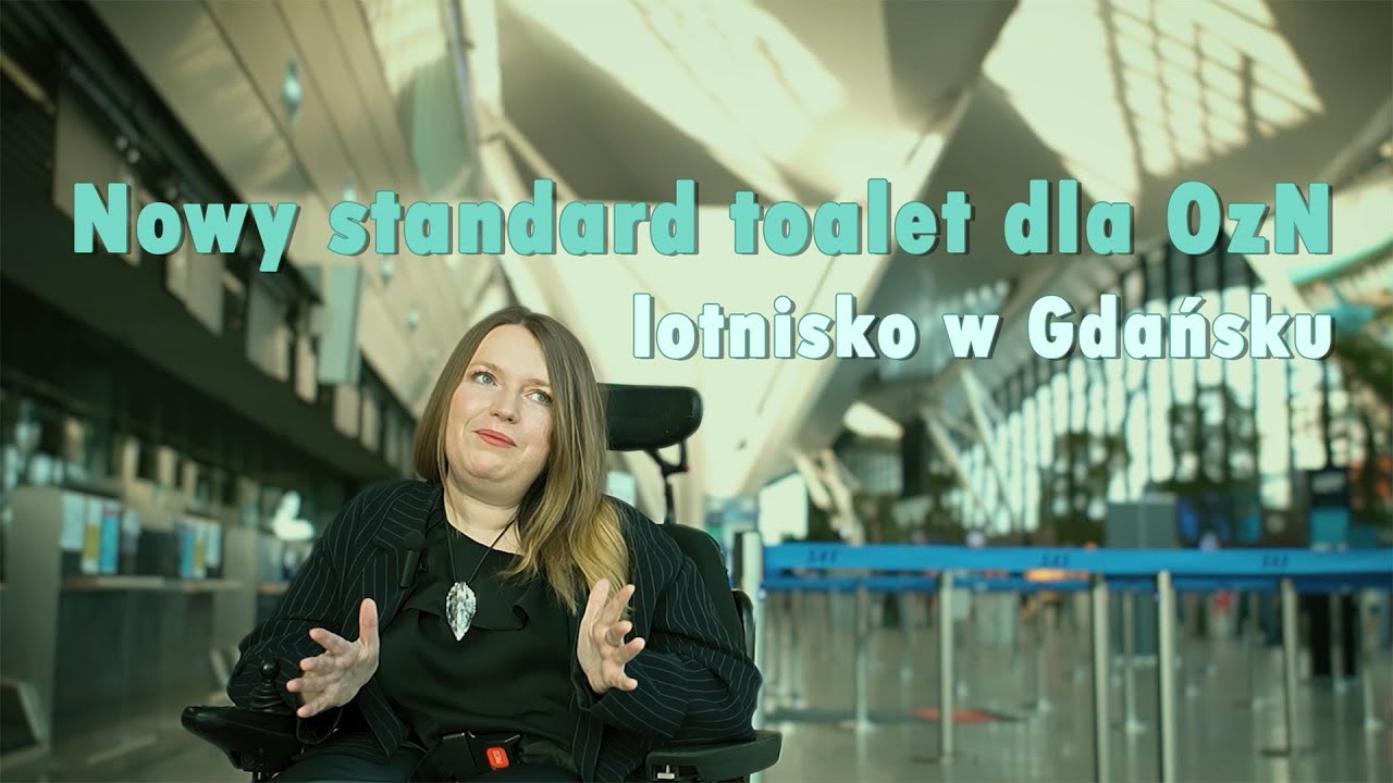 Nowe dostepne toalety dla osób z niepełnosprawnością na lotnisku w Gdańsku - Komfortki od LeviCare